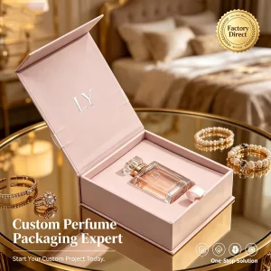 Customized Luxury Perfume Gift Set with High Quality Glass Bottles and Exquisite Hard Boxes
