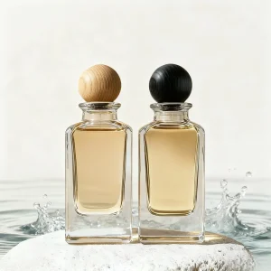 Customized Luxury Perfume Spray Bottles Perfume Glass Bottles Square Empty Perfume Bottles