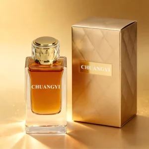 Customized Luxury Square Empty Perfume Glass Bottle with Box 60ml 80ml 100ml Spray Glass Perfume Bottle