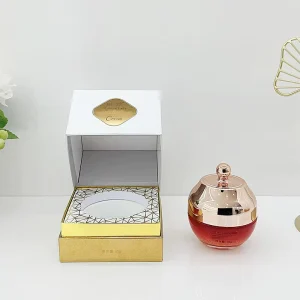 Customized Noblewoman Cosmetic Packaging Candle Box Flip Cover Aromatherapy Production BSM High-grade Packaging Box