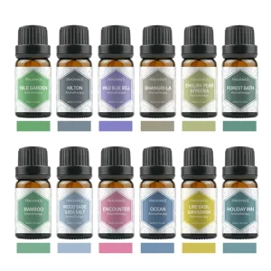 Customized Organic 10ml Aromatherapy Perfume Aroma Oil Organic Fragrance Scent Blends Water Soluble Aromatherapy Essential Oil