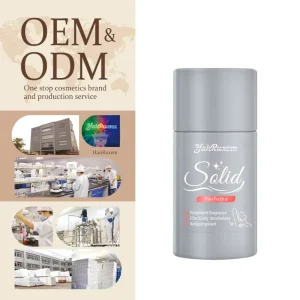 Customized Solid Perfume AntiPerspirant Sweat Odor Protection Long Lasting Refreshing Underarms Deodorant Solid Perfume