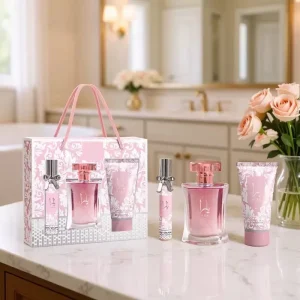 Customized Women’s Gift Set Private Label Floral Fragrance Luxury Perfume Set in Stock with Long-lasting Scent