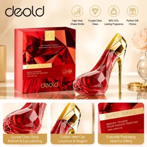 DEOLD OEM Custom Logo Oem Perfume Private Label 30ml Fruity Floral Women Heel EDP Perfume