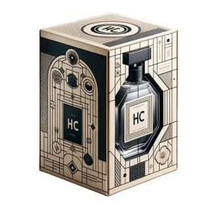 DIY Perfume Bottle Box Black and Brown