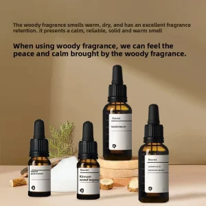 DIY Perfume Essence Woody Fragrance Wood Aromatherapy Candle Essential Oil Natural Plant based Materials Fresh Air French Made