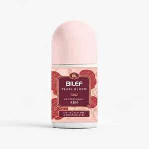 Deodorant Pearl Extract + Rose Botanical Perfume Antiperspirant Odor Control Roll-On 48H Protection Sensitive Skin Unisex