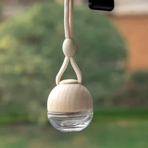 Diffuser Essential Oil Perfume Bottle Car Air Freshener Aromatherapy Bottle for Car Hanging Ornament Decor