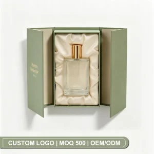 Double Door Gift Box for Perfume Aromatherapy Luxury Packing Custom Logo OEM ODM