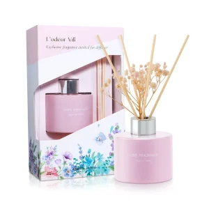 Dried Flower Aromatherapy Set Perfumed with Fiber Stick Fresh Air for Bedroom and Toilet Can Also Be Given As a Gift to Friends