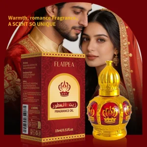 Dubai Arabian Perfume Roll on Deodorant 15ml Portable Long Lasting Fragrance for Men and Women