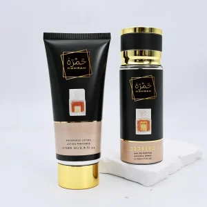 Dubai Spicy Perfume Gift Set for Men Eau De Parfum Natural Spray Fragrance Lotion Premium Middle East Perfume Set