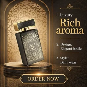 Dubai UAE Men’s Perfume Unique Cool Floral Eau De Toilette Long-Lasting 24-Hour Fragrance Unisex Body Perfume