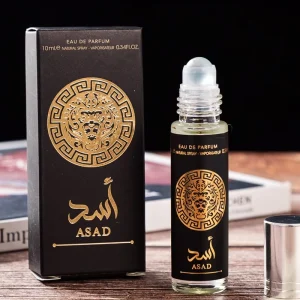 Dubai Women’s Alcohol Free Roll On Perfume Long Lasting Sandalwood Jasmine Green Tea & Rose Scented Fragrance From Middle East