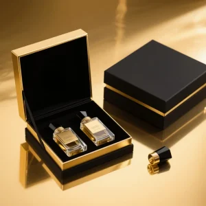 Eco-Friendly Cardboard Matte Finish Customizable Shape UV Feature Paper Boxes for Men’s Perfume Skin Care Cosmetics