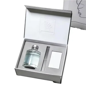 Eco Friendly Recycled Materials Aromatherapy Essential Oil Gift Packaging with Magnetic Closure Matt Lamination Art Paper