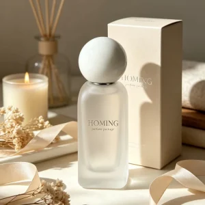 Elegant Perfume Bottles Travel Size Perfume Bottle Gradient Mini Empty Perfume Bottle With Box Packaging