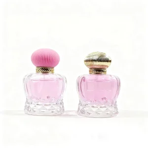 Empty 50ml 100ml Clear Perfume Bottle Luxury Glass Spray Custom Perfume Bottle