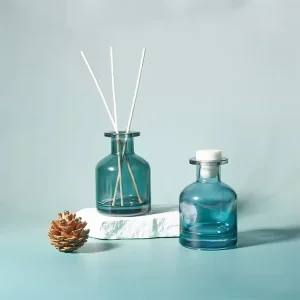 Empty Glass Aroma Diffuser Bottles 50 ml 200ml Unique Parfum Reed Diffuser Packaging with Box