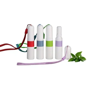 Empty Nasal Stick Tubes & Roll On Bottles Lightproof for Essential Oil & Perfume Refills