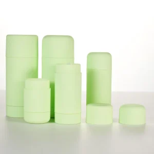 Empty Plastic Bottle Cosmetic 15ml 30ml 50ml 80ml Antiperspirant PP Deodorant Packaging Solid Perfume Deodorant Stick Container