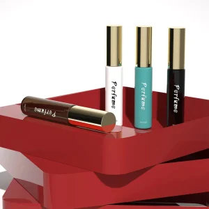 Empty Portable Travel Size Perfume Packaging Round 5ml Mini Glass Spray Bottle for Perfume
