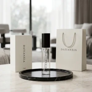 Empty Travel Size Perfume Sample Bottle Portable Mini Glass Spray Atomizer 12ml Custom Printing Logo Custom Packaging Box