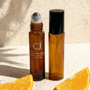 Essential Oil Bottle 10ml Cosmetic Skincare Roller Bottle Perfume Oil