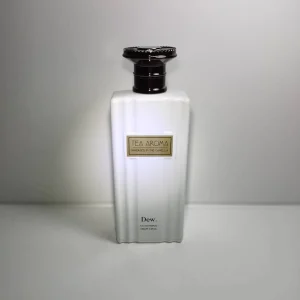 Factory 100 ml Black White Men’s Glass Perfume Bottle with Hot Stamped Round Shape Spray Pump and Cap