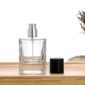 Factory 3.3oz 100ml Luxury Empty Square Borosilicate Glass Atomizer Fragrance Perfume Bottles Custom Color Logo for Men’s