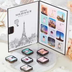 Factory 72h Lasting Soy Wax Solid Balm Eco friendly Handmade Portable Niche Perfume Elegant Floral