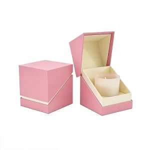 Factory Custom Design Aromatherapy Scented Candle Holiday Packaging High grade Craft Gift Rigid Paper Boxes with Insert