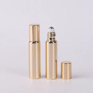 Factory Customized 10ml Luxury Glass Perfume Bottle with Roll On Sealing for Essential Oil Spray Bottle Travel Perfume Atomizer