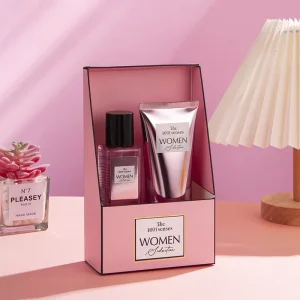 Factory Low MOQ Mini Perfume Gift Sets 75ml Body Mist and 100ml Body Lotion 2 in 1 Good Christmas Day Mother’s Day Gift