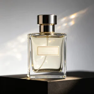 Factory Luxury Square Natural Spray Crystal Perfume Bottle 50ml 100ml Glass Bottles