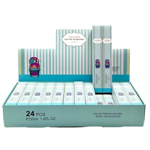 Factory Middle East Dubai Arabic Perfume Samples 35ml Portable Long Lasting Fragrance Floral Scent for Women Mini