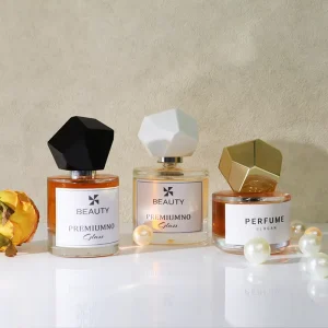 Factory Price 30ml 50ml Round Glass Perfume Spray Bottle Custom logo 100ml Glass Fragrance Packaging Bottle with Sprayer and Cap