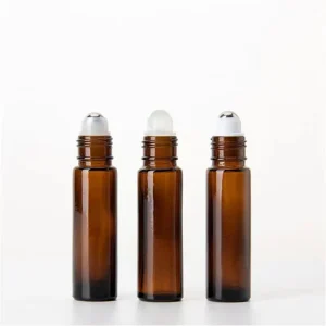 Factory Price Deodorant Roll on Bottle 10ml clear Glass Roll on Bottles Perfume Oil Roll on Glass Bottle with Roller Ball