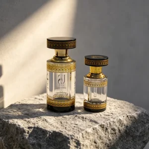Fancy Crystal Empty Perfume Bottles Portable Perfume Essential Oil Bottles Custom Perfume Bottle With Box 3ml 6ml 12ml