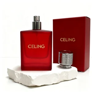 Fancy Unique 30ml 50ml 100ml Customized Men’s Cologne Water Empty Glass Bottle with Lid Spray Perfume Bottle and Box