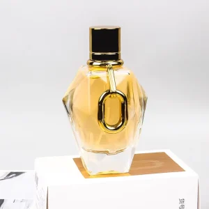 Fashionable Perfume Middle East Exported Golden Lady Strong Fragrance Lasting Spray Province Regular Size