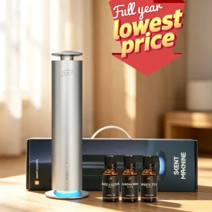 Fast Delivery Business Gift 120 Ml Waterless Essential Oil Air Freshener Fragrance Commercial Diffuser Machine Aroma For Hotel