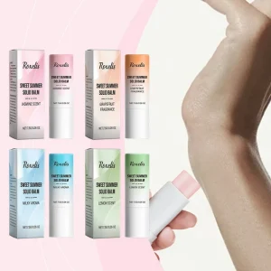Flavored Floral Fruity Eau De Parfum Solid Perfume Stick Portable Travel Perfumes Women Long Lasting Fragrance Non Sticky