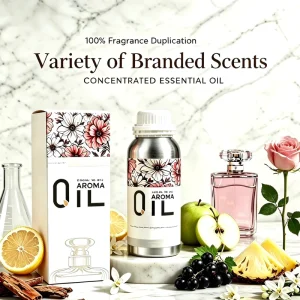 Floral Scent Concentrated Perfume Fragrance Oil Long Lasting Aroma Essence Raw Material for Women Perfume Bulk Custom