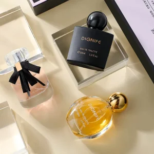 Floral Scent Women’s Regular Size Spray Perfume Three-Piece Cross-Border Gift Set for Home Use Long Lasting Modern Style