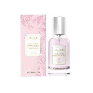 Floral Spray Long lasting Fragrance Refreshing Moisturize Nourish Enhance Confident Cherry Blossom Perfume Hair Body Mist