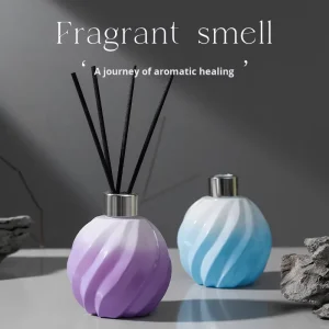 Flower Shaped Floral Fragrance Alcohol Free Fireless Liquid Aromatherapy Long Lasting Natural Scent for Bedrooms