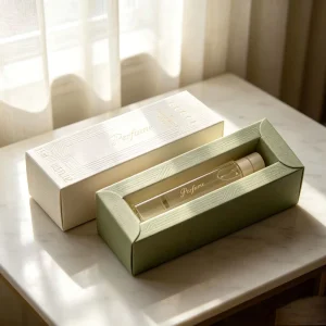 Foldable Foil 3 5 10 15 30ml Single Perfume Spray Roller Bottle Gift Drawer Box Scented Essential Oil Fragrance Box