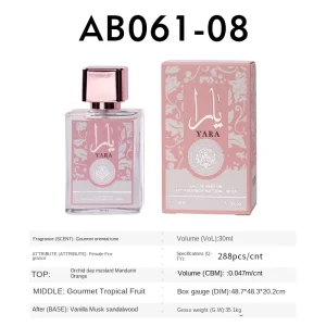 Foreign Trade Middle East Arab Women’s Men’s Perfume Cologne Orchid Freesia Scent Eau De Parfum Spray 30ml Cross Border
