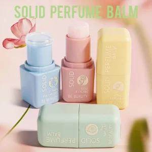 Fragrance Customize Solid Perfume Balm Soft Perfume Jelly Balm Elegant Mini Portable Solid Perfume Balm